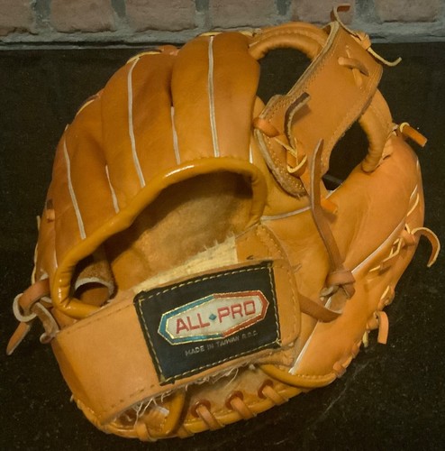 All-Pro RHT Baseball Glove LLV-1396 11.5” Vintage Top Grain Leather K Leaguer - Picture 2 of 7