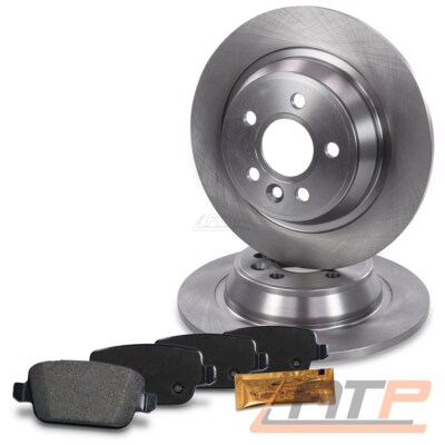BREMSSCHEIBEN VOLL Ø302 + BREMSBELÄGE HINTEN FÜR FORD KUGA MONDEO 4 BA S-MAX