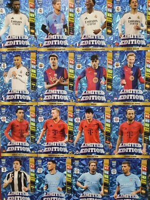 NEW! Panini FIFA 365 2025 Adrenalyn XL LIMITED EDITION & PREMIUM LIMITED EDITION