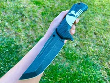 12.25” Giant Skull Punisher Tactical Spring Assisted Open Blade Pocket Knife