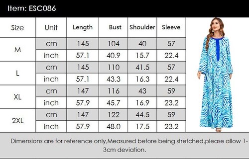 Muslim Floral Kaftan Islamic Women Maxi Dress Ramadan Dubai Caftan Moroccan Gown - Picture 160 of 216