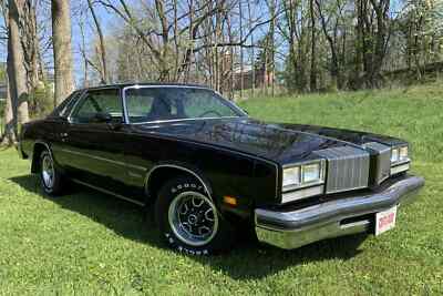1977 Oldsmobile Cutlass Supreme blk | 24x36 inch poster | classic car