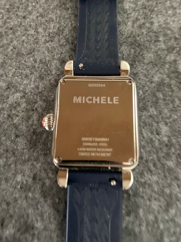 Michele Deco Karussell Damen Date Schweizer Uhr Edelstahl wasserdicht GD02534 - Bild 4 von 9
