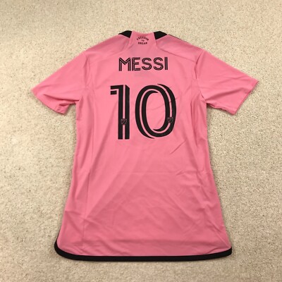 Adidas Inter Miami CF Lionel Messi Home Soccer Jersey Mens Medium