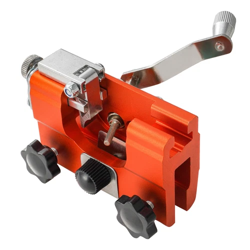 Chainsaw Chain Sharpening Jig Portable Hand Crank Sharpener Tool Set - Picture 8 of 11