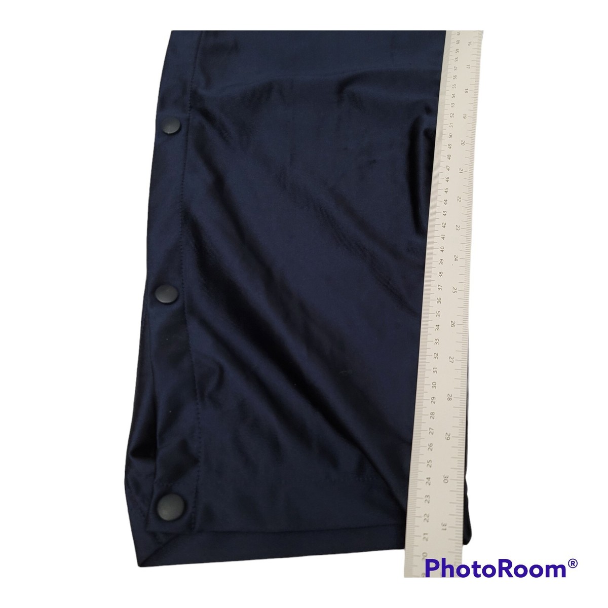 Nike Blue Side Snap Clasp Tear Away Men's Athletic Gym Pants Large