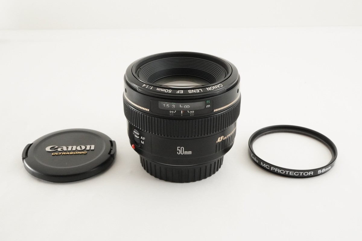 Canon EF 50mm F1.4 USM AF Standard Prime Lens from Japan