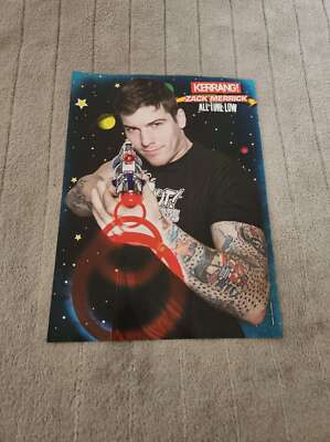 FPOT60 MAGAZIN BILD PIN UP/POSTER 11X8'' ALL TIME LOW - ZACK MERICK
