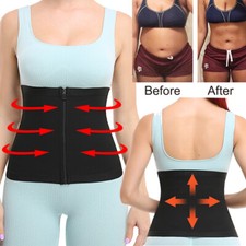 Women's Body Shaper Waist Trimmer Slimming Belts Sauna Sweat Band Waist Trainer