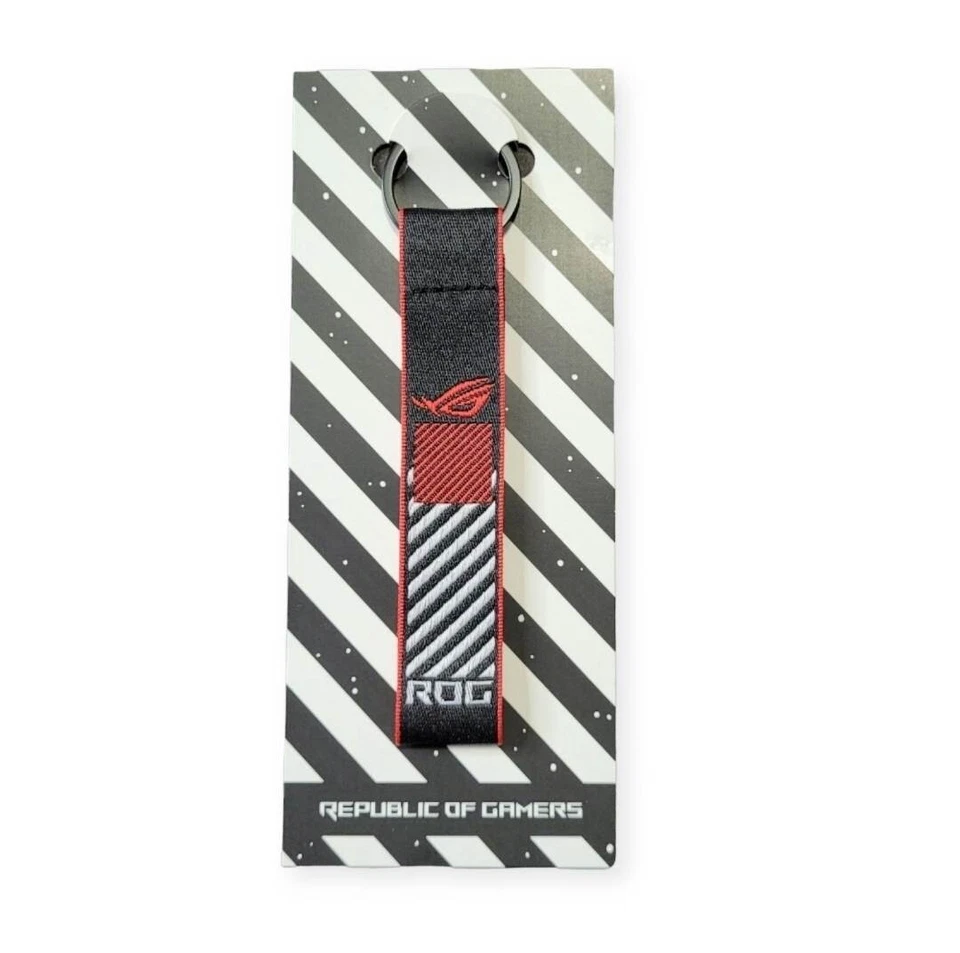 Asus Rog Republic of Gamers Keychain and New ROG sticker sheets, set of 5 each - Image 2 of 4