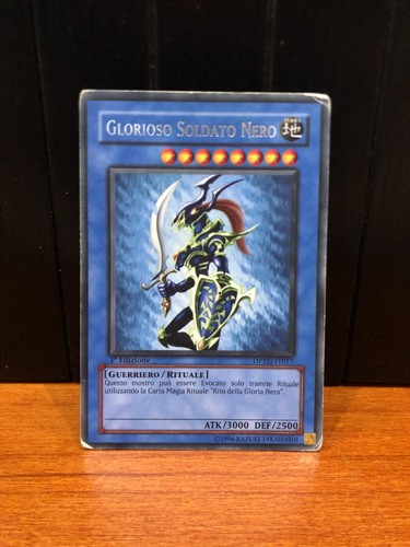 CARTA YU-GI-OH! GLORIOSO SOLDATO NERO DPYG-IT017 RARA ITALIANO 1°EDIZIONE - 第 1/2 張圖片