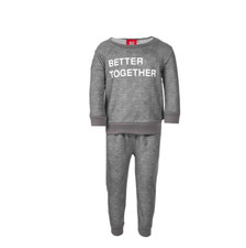 Family PJs Kids Unisex Better Together Top  Pants 2PC Pajama Set Size XL 14/16