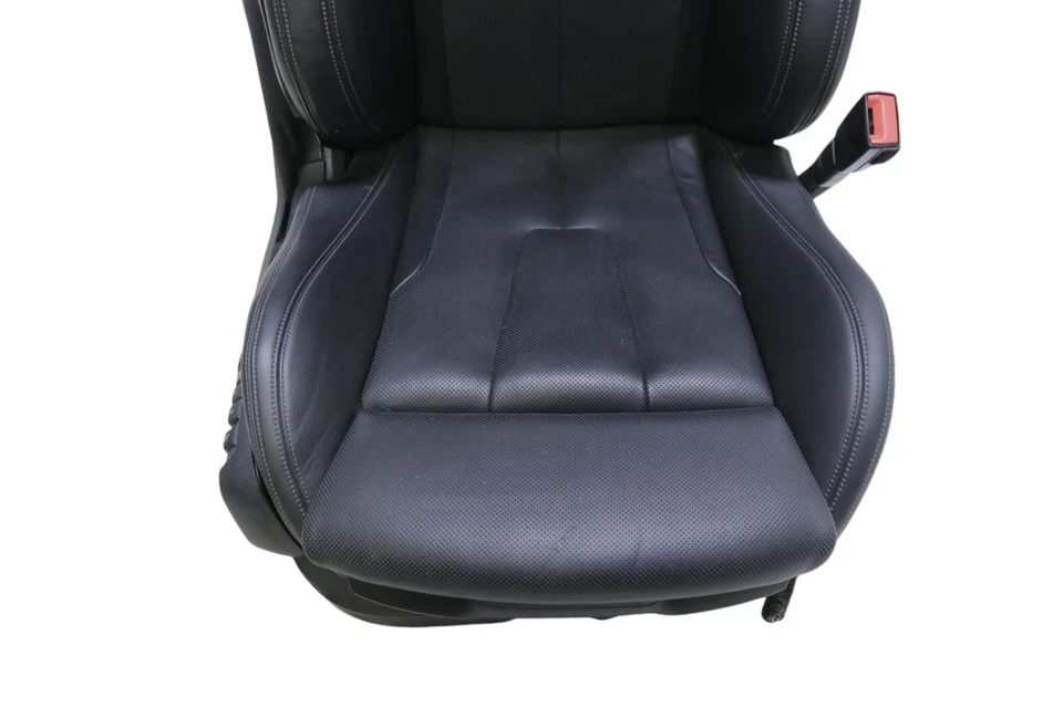 BMW M6 Gran Coupé F06 delantero derecho asiento de cuero Merino negro 2013-2019 OEM Foto 2 de 4