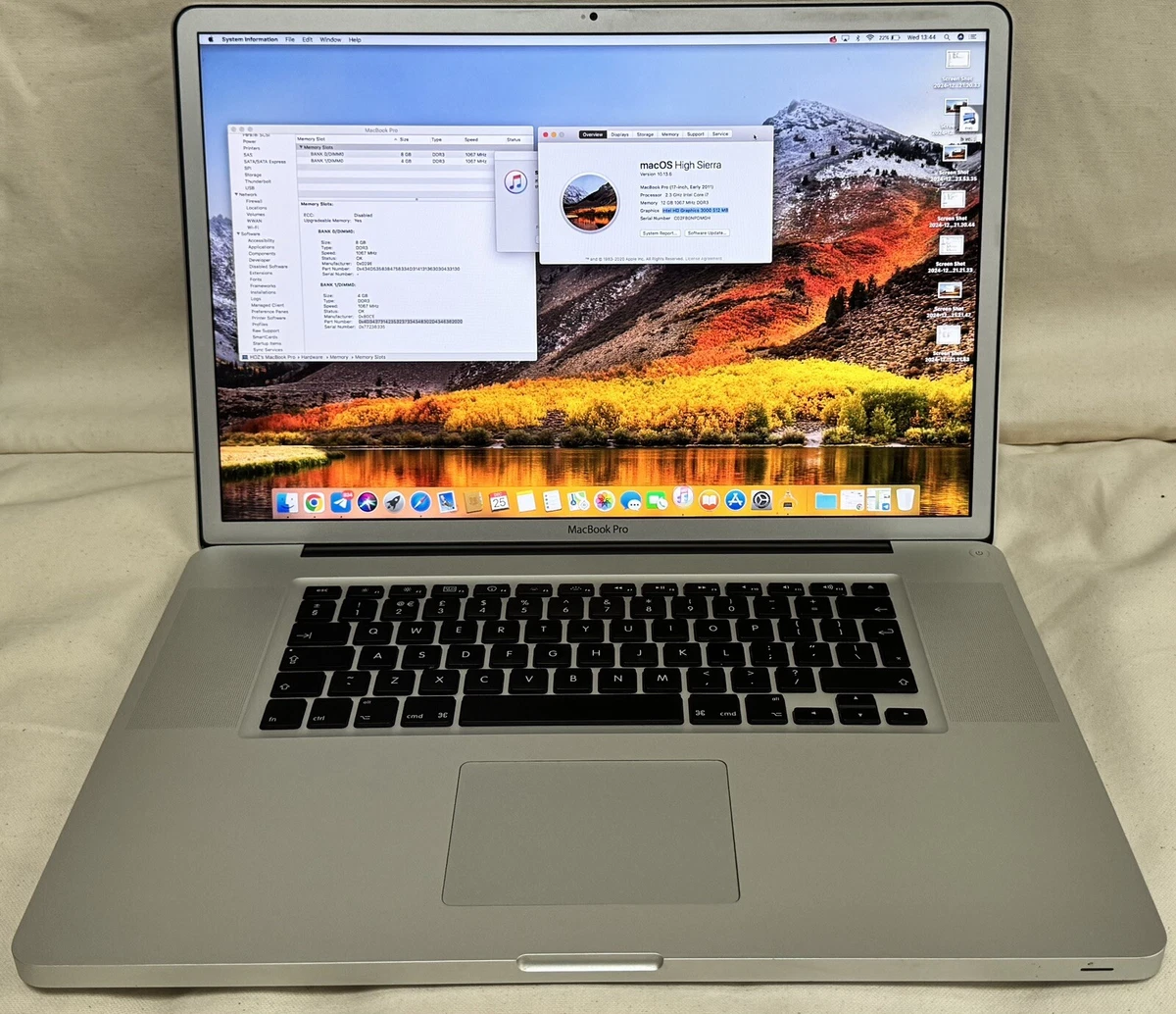 Macbook Pro 17 2011 for sale | eBay UK