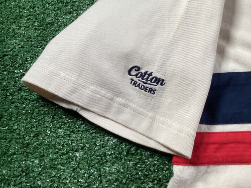 Camisa de Rugby Cotton Traders Classics Three Lions - Manga Corta Crudo - Talla 2XL - Imagen 5 de 9