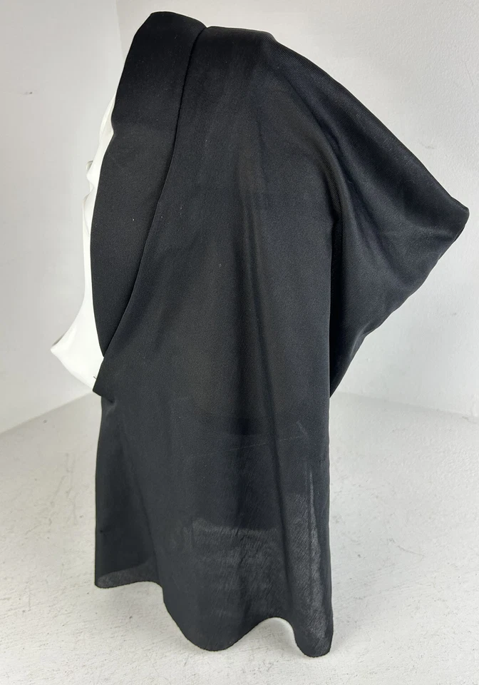 Scream Halloween Costume Long Face Ghost Mask Hood Black Rubies - Image 4 of 4