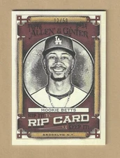 2024 Topps Allen & Ginter MOOKIE BETTS RIP IT or KEEP IT Card #'d /50 Dodgers