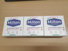 Image of Milton Sterilising Tablets - 28 Tablets X 3 JUST £14.99 FREE POST WOW!
