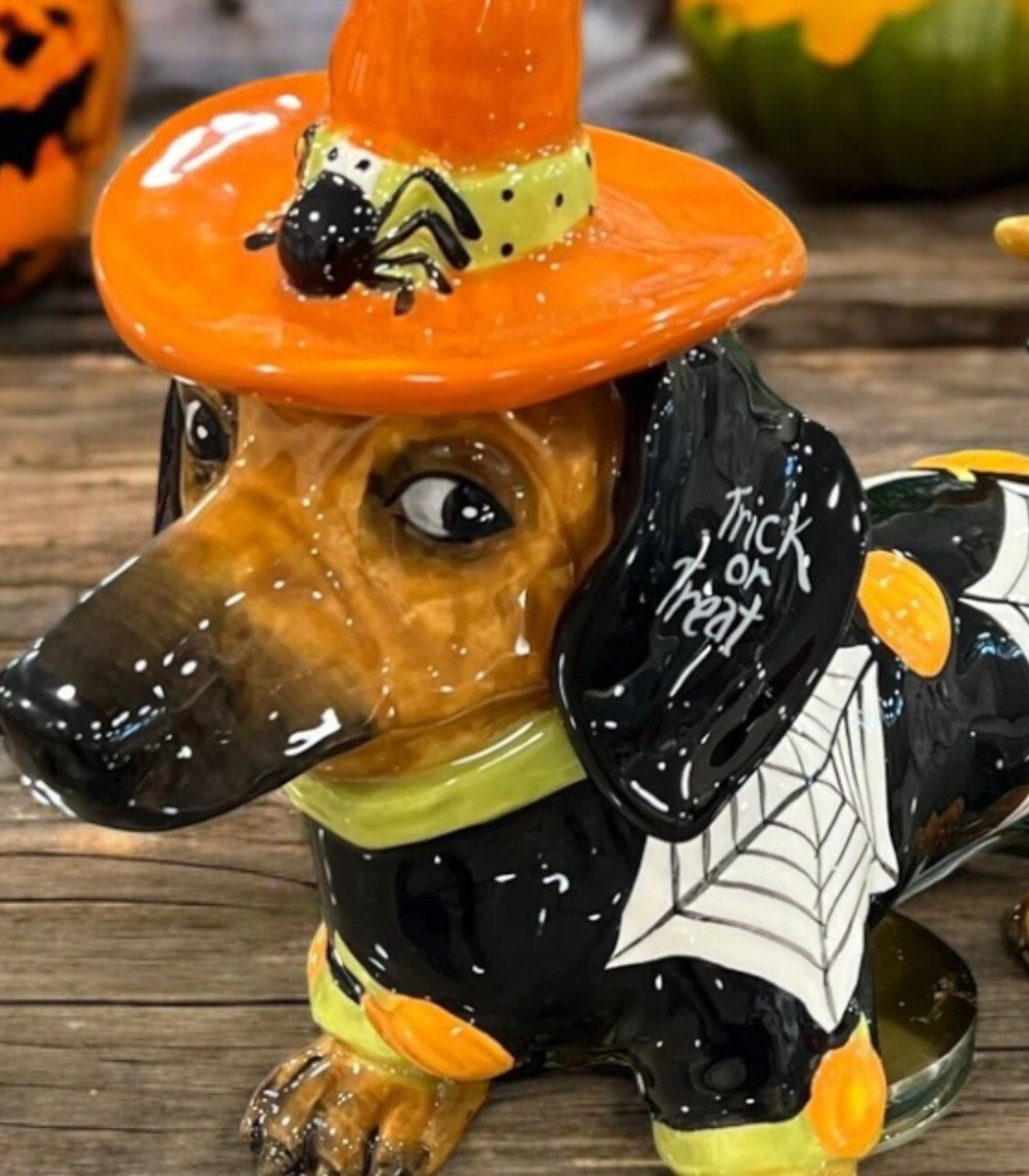 Caroline's Treasures Teckel D'Halloween Rouge Marron Grand Gar On Isolant Pour Boissons Bb4396tbc Multicolore~p121787011