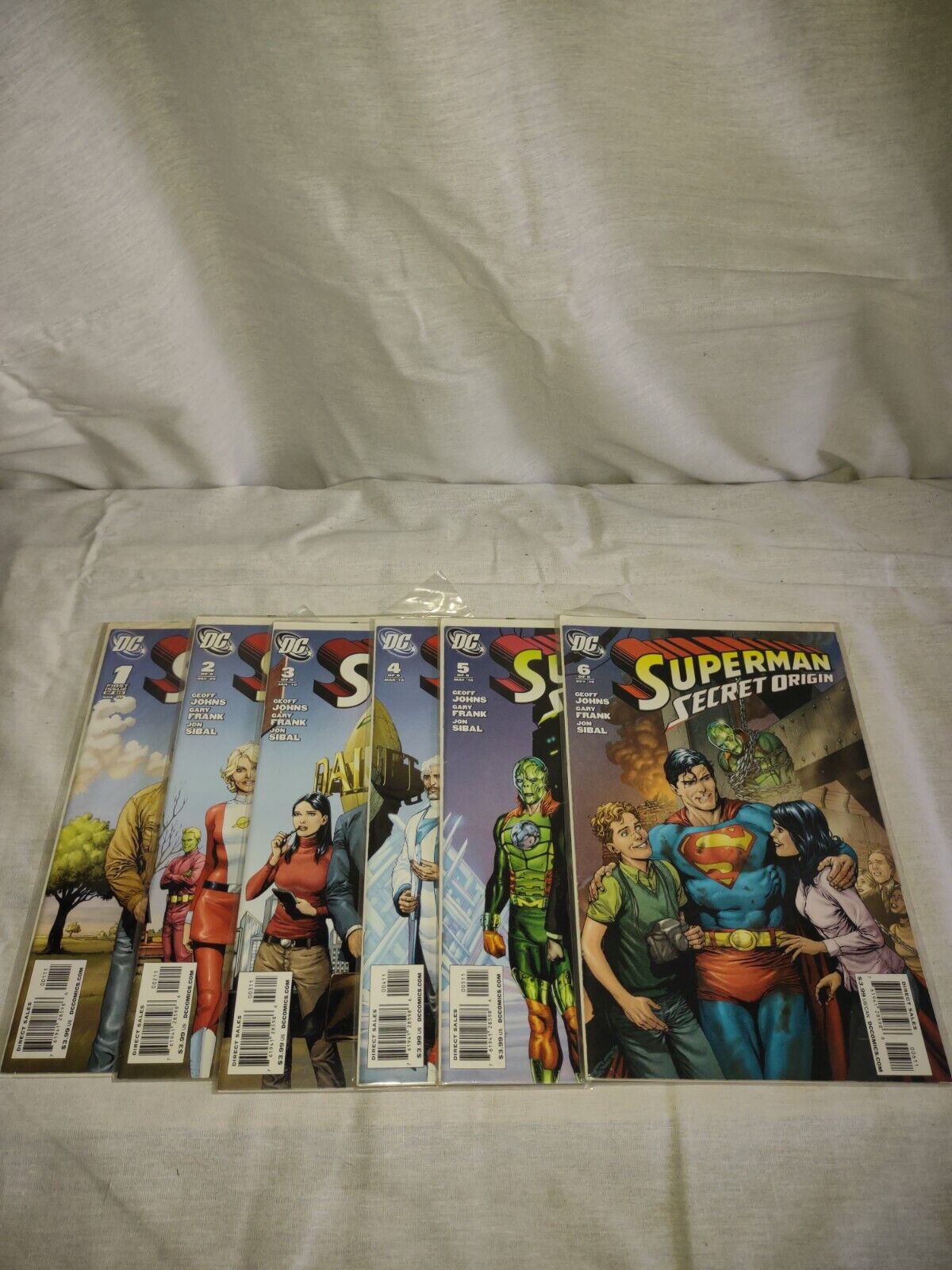 Superman Secret Origins #1-6 Complete Set NM Condition