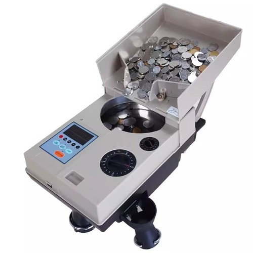 Coin Counting MachineGame CoinsHigh-speed Coin Sorting Machine for Banks - Picture 6 of 7