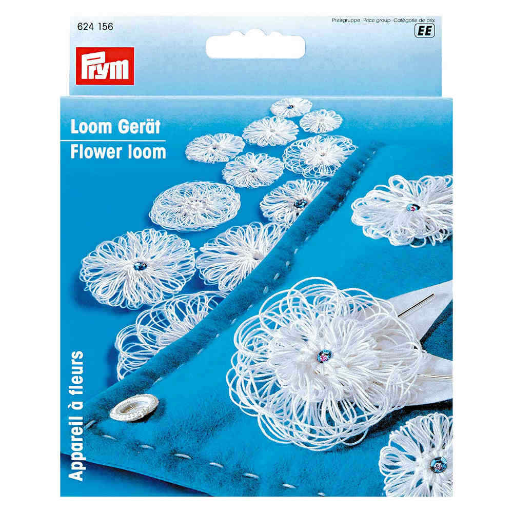 PRYM FLOWER WEAVING LOOM Peg Board 624156