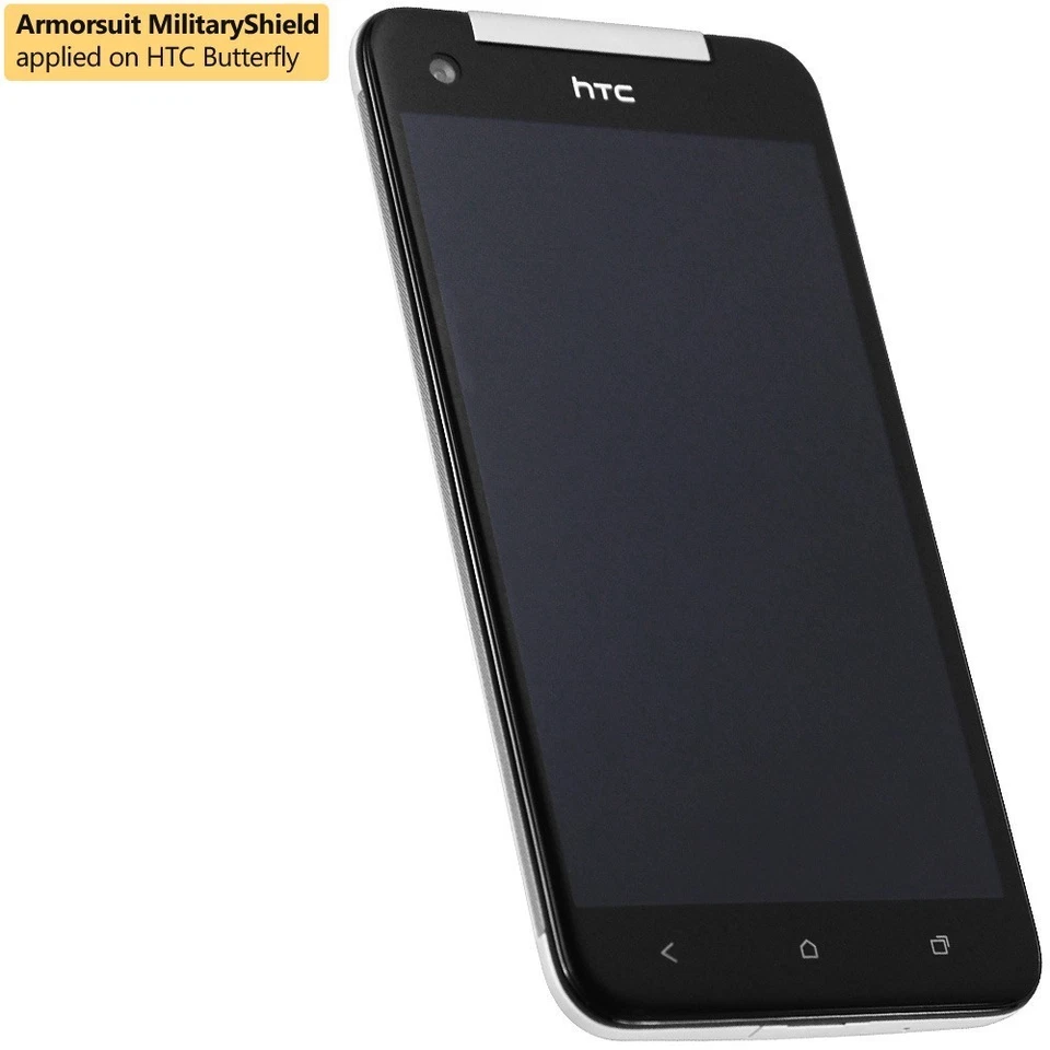 [2 Pack] ArmorSuit MilitaryShield HTC Butterfly Screen Protector HD Clear - Image 2 of 4