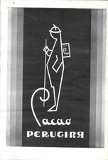 Cacao Perugina.  Advertising 1930