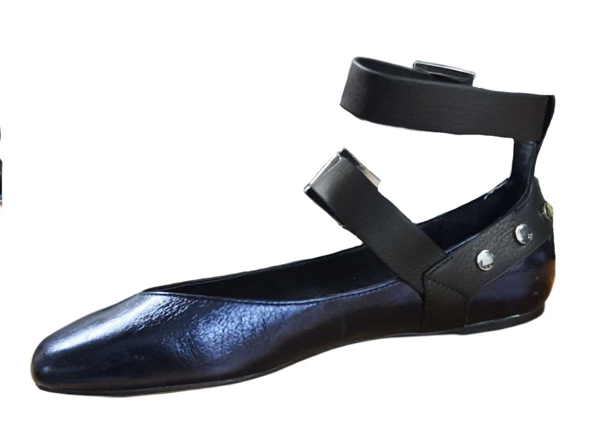 Rebecca minkoff vivica ankle strap sale flat
