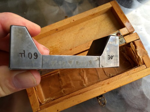 Erichsen Metal Bench 40 U - 60 U IN Wood Box - Tu Dresden - Microscope Accessory - Picture 7 of 12