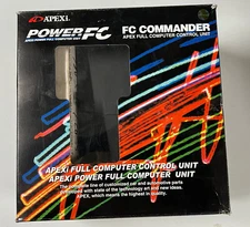 APEXi FC Commander Box with manual and insert tray