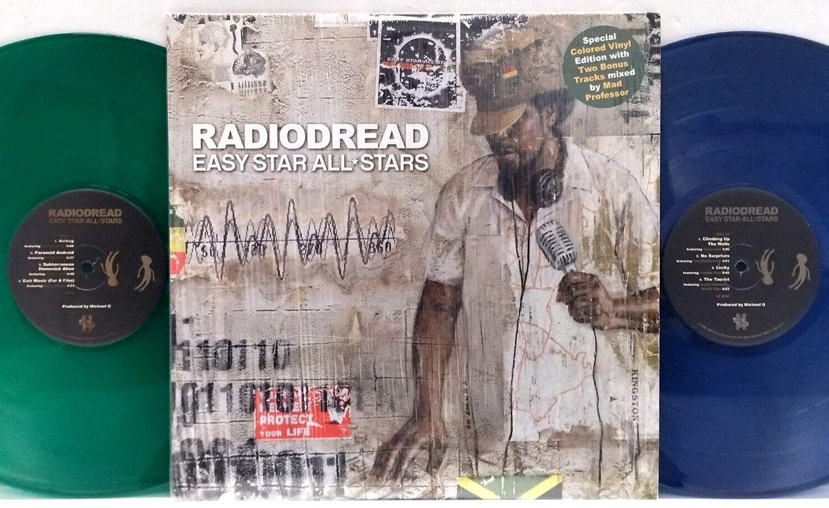 Easy Star All Stars - Radiodread 2LP 2007 US ORIG Damian