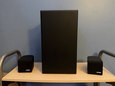 BOSE ACOUSTIMASS 3 SERIES III Speaker System with Subwoofer and 2 Cube Speakers