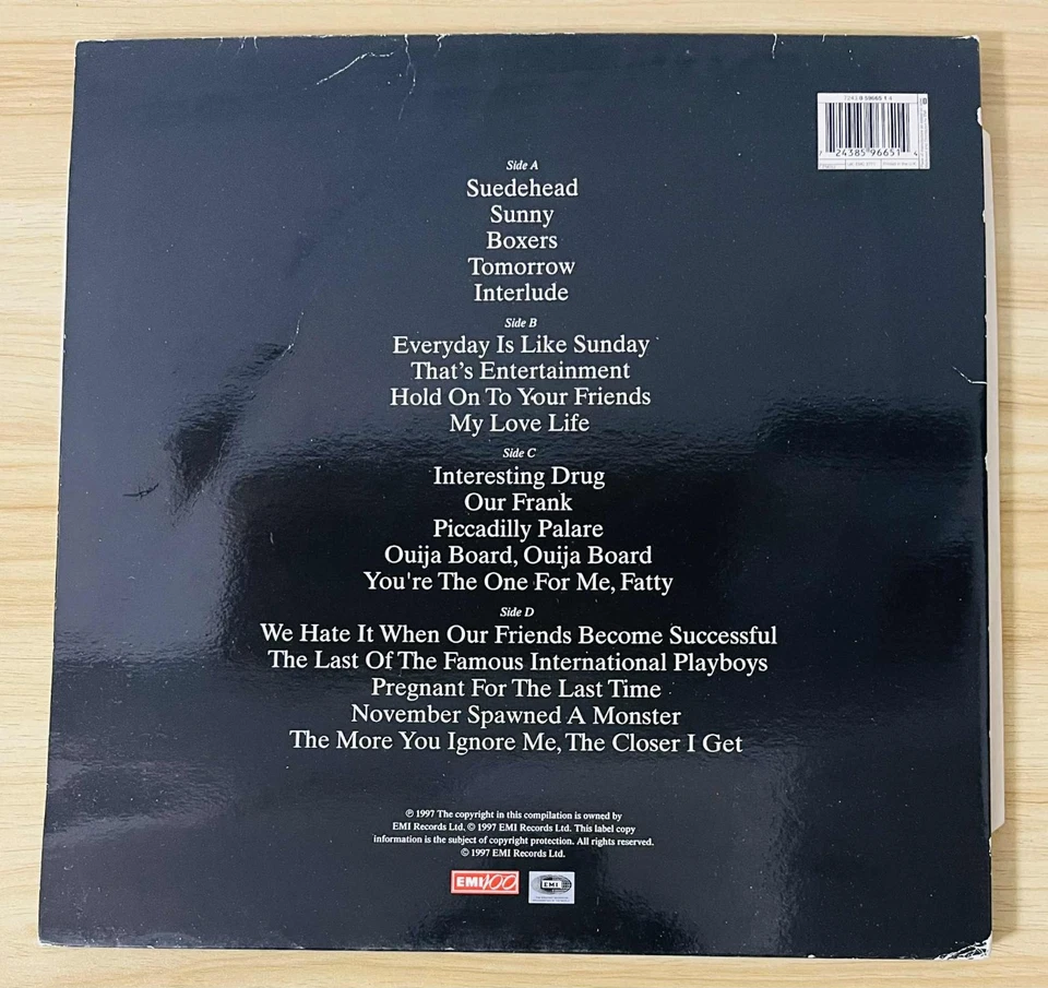 Morrissey / Suedehead The Best Of Morrissey 1997 Compilation 2LP EMI EMC 3771 - Image 2 of 4