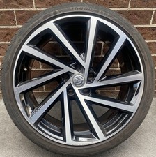 Genuine VOLKSWAGEN GOLF R MK7 MK7.5 19" SPIELBERG Wheel Rim Tyre 5G0601025DB