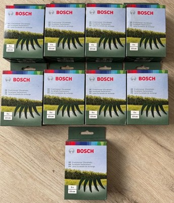 9x Bosch Ersatzmesser ''Durablade'' (23cm) für Rasentrimmer