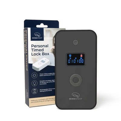 Personal Timed Lock Box | Unplug from Phones and Other Small Distractions | 3...