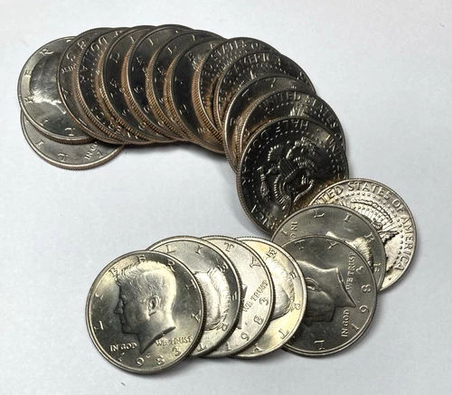 1983-P Kennedy Half Dollar BU Roll Tougher Date