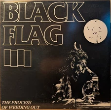 Black Flag the Process of Weeding Out (1985) Vinyl LP SST Records Reissue NM-