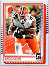 2025 Donruss Optic #76 David Njoku Holo