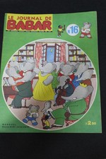 livre revue LE JOURNAL DE BABAR n° 16  1970