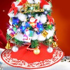  2 Pcs Christmas Decorations for Tree Christmass Skirt Red Small Apron
