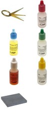 10K, 14K, 18K, 22K Gold  Silver Jewelers Test Acid Kit Test Stone and 3 Needles