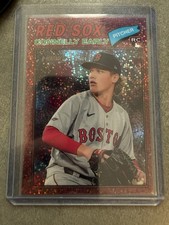 2026 Topps Heritage - SP Burgundy Sparkle Connelly Early RC #228 Red Sox