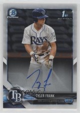 2018 Bowman Draft Chrome Draft Pick Auto Tyler Frank #CDA-TF Auto qf6