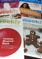 Weight Watchers WW Winning Points-Mixed Lot of 7 Weekly Guides,2011-2013 misc