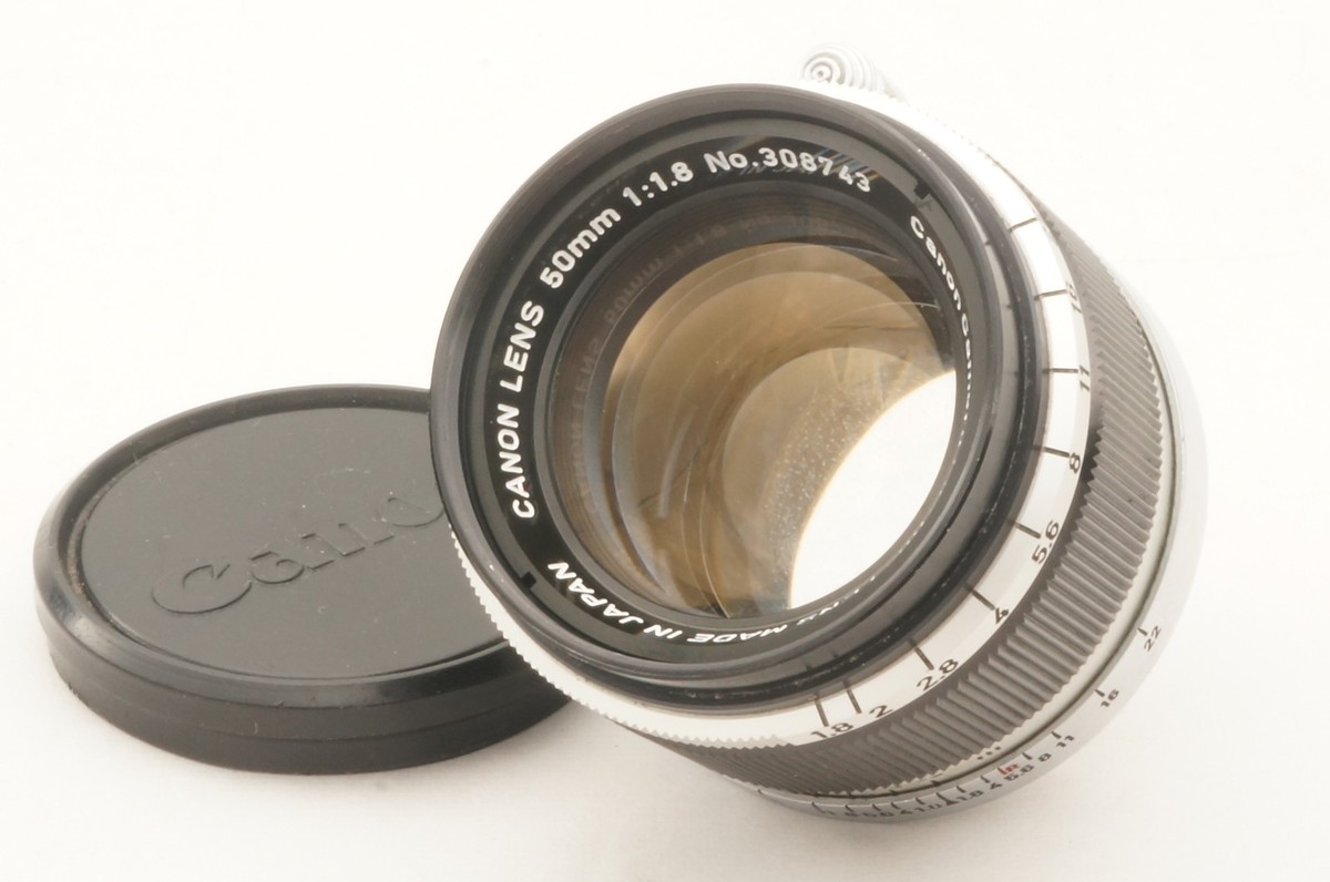 キャノン　Canon 50mm F1.8 ライカ　Leica L39 マウント EXC] CANON 50mm f1.8 Leica screw mount L39 LTM From JAPAN | eBay