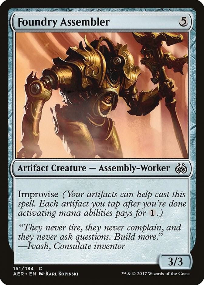 Foundry Assembler 151 Common Aether Revolt Near Mint