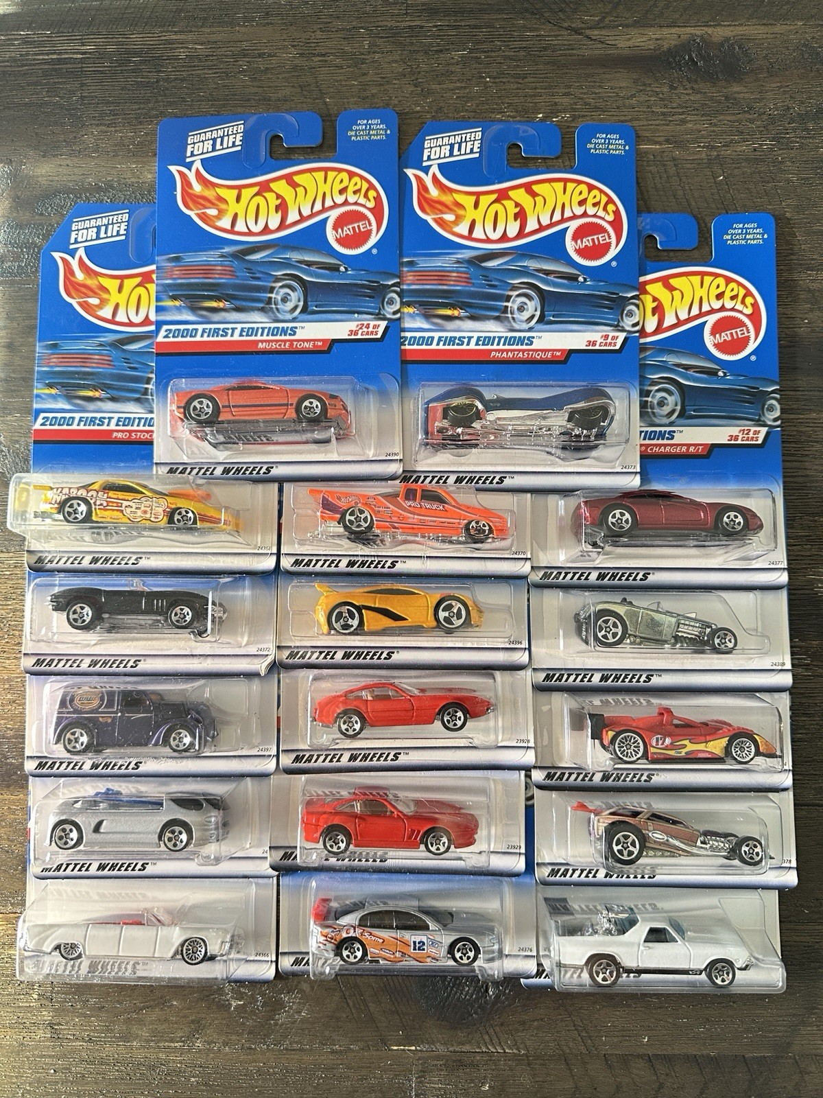 Hot Wheels 2000 First Editions Lot of 17 Deora II Ferrari 333 Firebird Lincoln