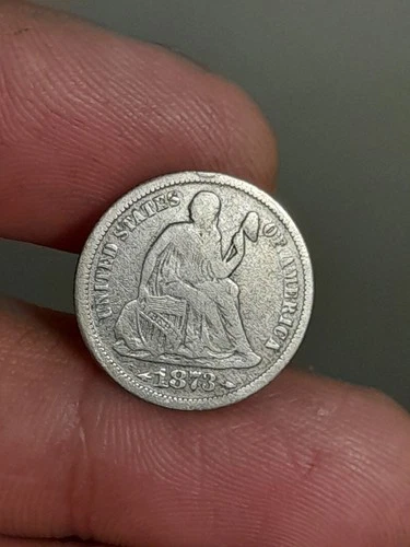 1873-P Seated Liberty Dime — photo from another recent sale